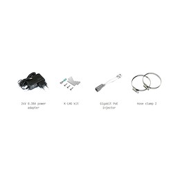 محتویات جعبه رادیو وایرلس میکروتیک مدل LHG-5axD-LHG 5 ax